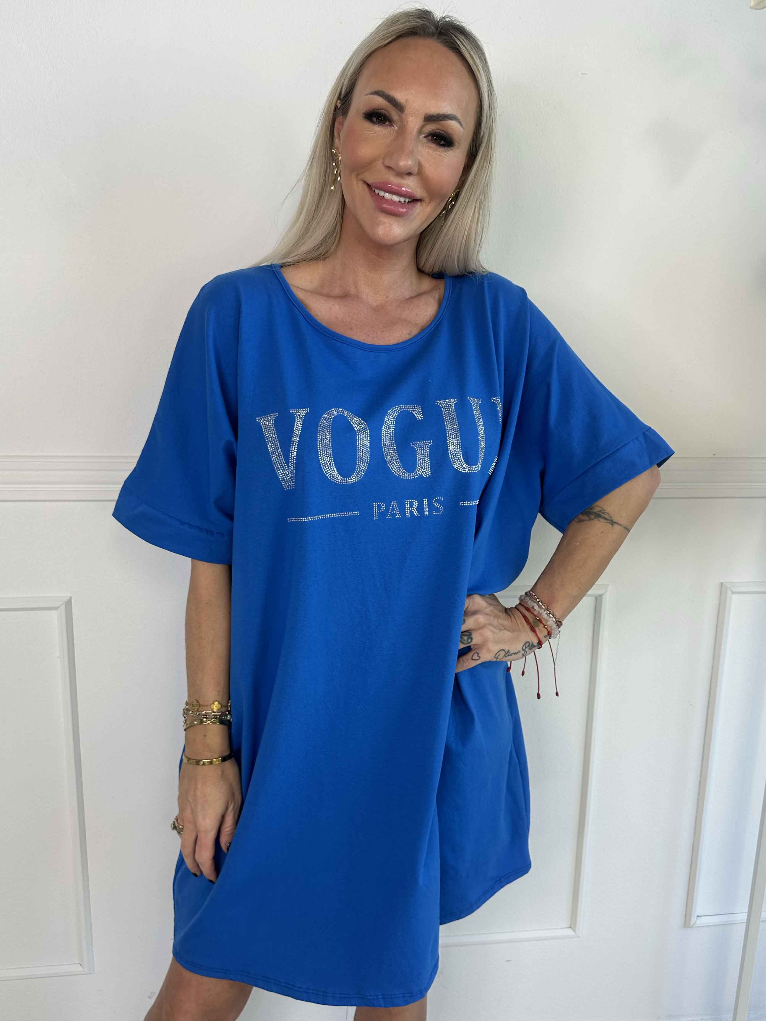 Mintu Dress - T-shirtkjole i bomuld med similisten